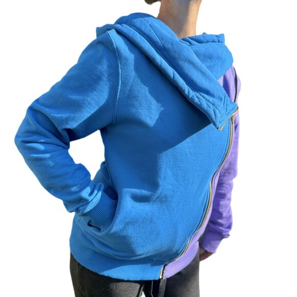RARE Michael Jackson ONE Cirque Du Soleil Two Tone Zip Hoodie Large - Picture 2 of 14